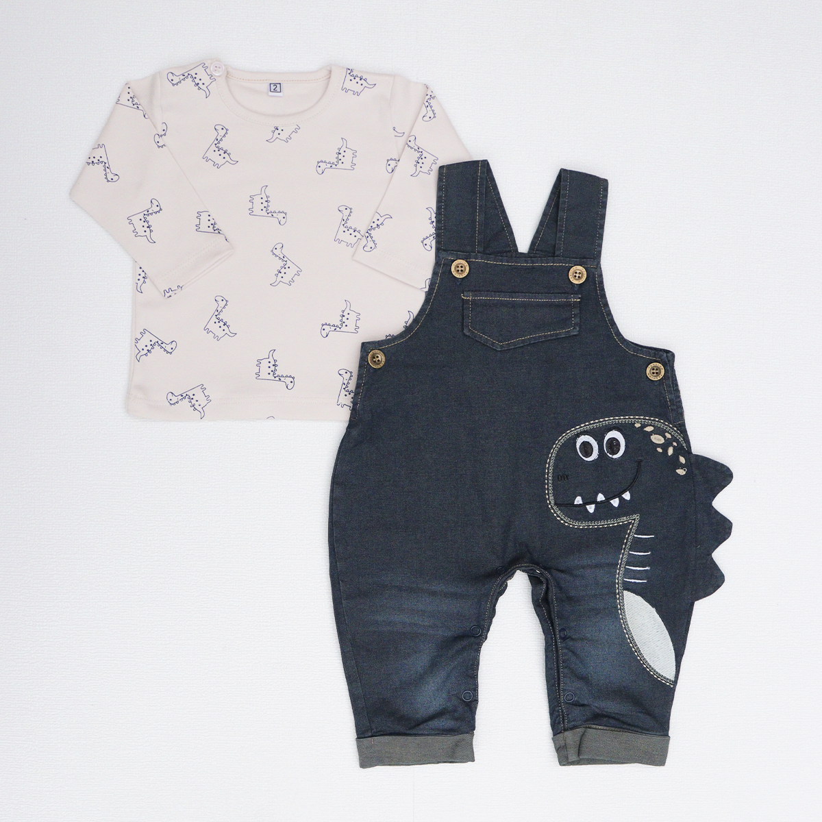 OVEROL EN DENIM PARA NIÑO - MODELO DALZIEL