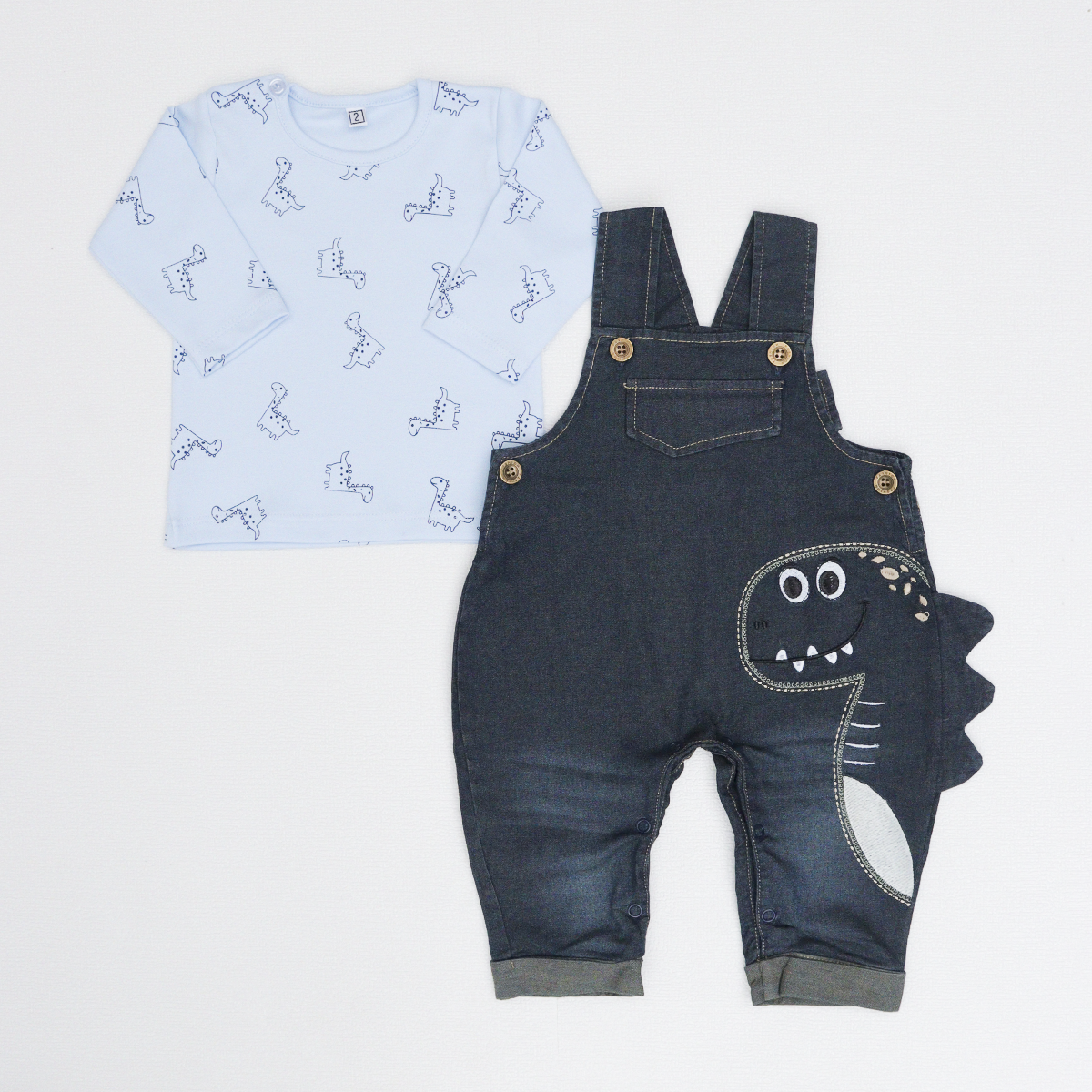 OVEROL EN DENIM PARA NIÑO - MODELO DALZIEL