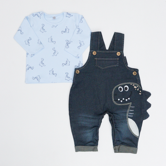 OVEROL EN DENIM PARA NIÑO - MODELO DALZIEL