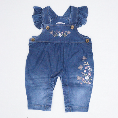 OVEROL EN DENIM PARA NIÑA - MODELO NEWGI